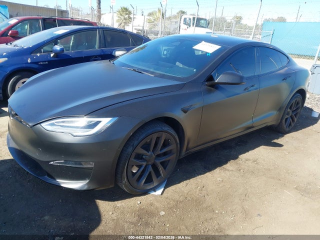 2021 TESLA MODEL S 5YJSA1E57MF436075 Photo 1