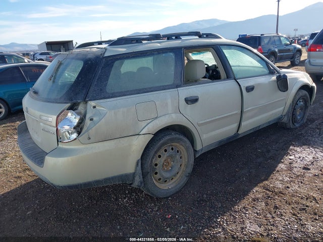 Aukcja sprzedaży 2006 Subaru Outback 2.5i, vin: 4S4BP61C367361833, numer aukcji: 44321858