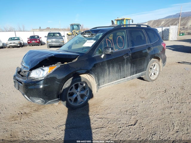2015 Subaru Forester 2.5i Touring მანქანა იყიდება აუქციონზე, vin: JF2SJAUC3FH578847, აუქციონის ნომერი: 44321893