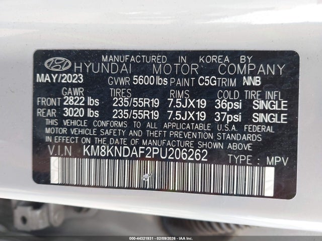 Hyundai Ioniq 5 Sel 2023 KM8KNDAF2PU206262 Image 9