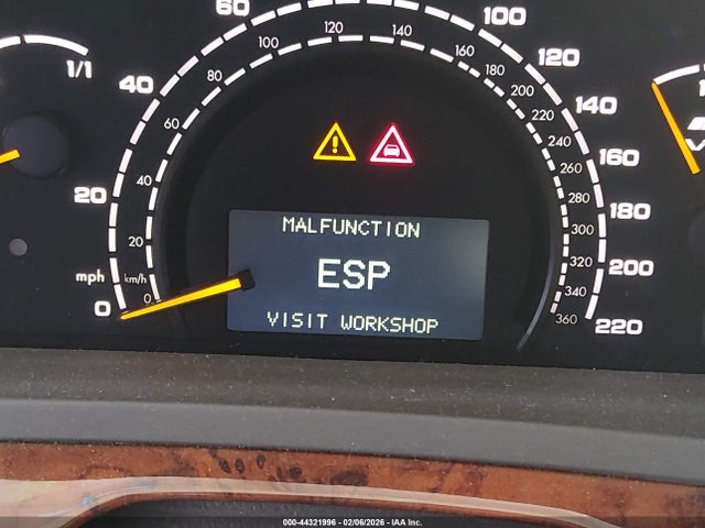 44321996 :رقم المزاد ، WDBNG79J56A472413 vin ، 2006 Mercedes-benz S 65 Amg مزاد بيع