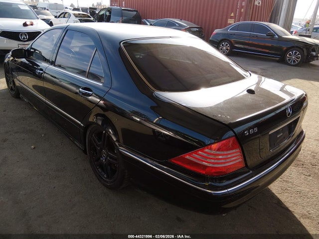 44321996 :رقم المزاد ، WDBNG79J56A472413 vin ، 2006 Mercedes-benz S 65 Amg مزاد بيع