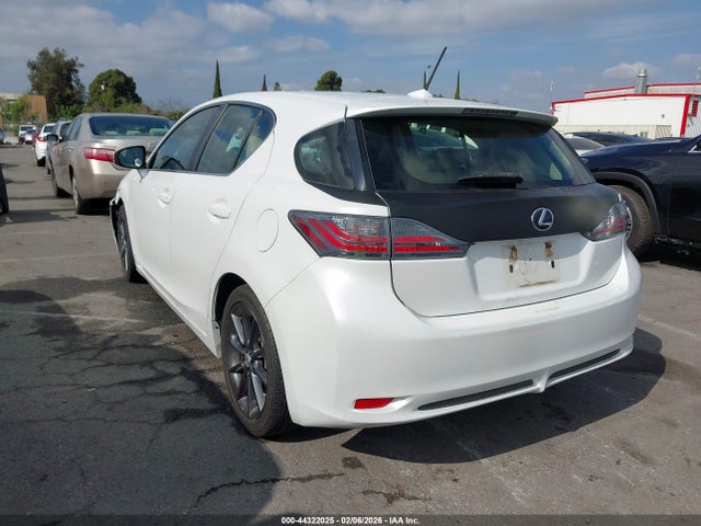 44322025 :رقم المزاد ، JTHKD5BH8C2089045 vin ، 2012 Lexus Ct 200h مزاد بيع