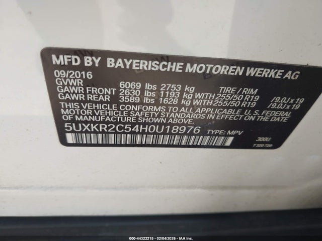 2017 BMW X5 5UXKR2C54H0U18976 Photo 8