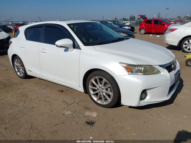 2013 LEXUS CT 200H JTHKD5BH5D2140101