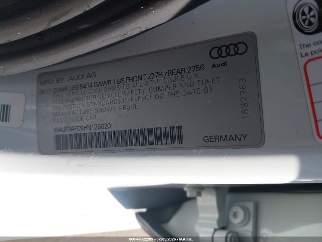 2017 AUDI A6 WAUF3AFC9HN125020 Photo 8