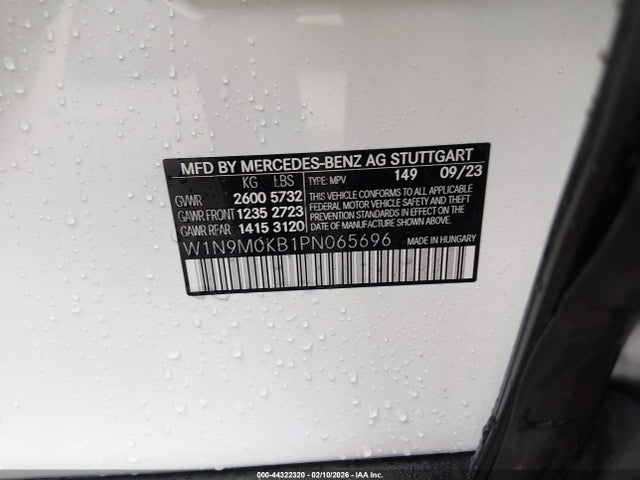 2023 MERCEDES-BENZ EQB 300 SUV W1N9M0KB1PN065696 Photo 8