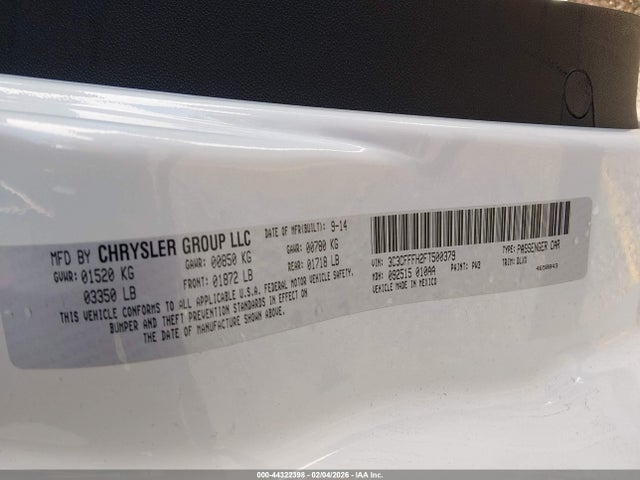 2015 FIAT 500 3C3CFFFH2FT500379 Photo 8