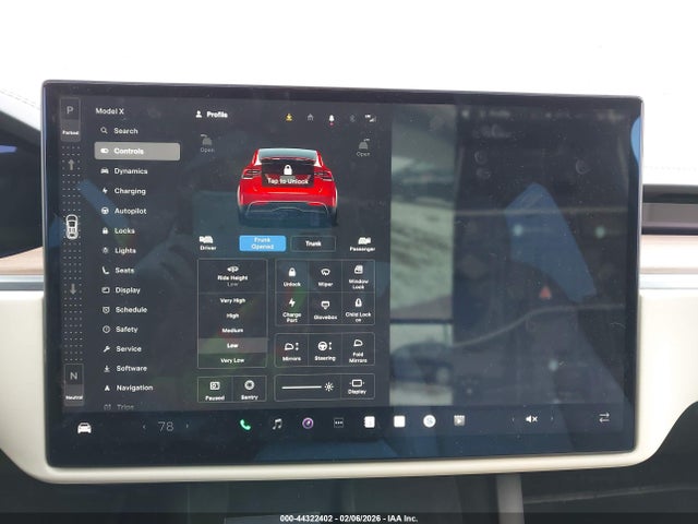 Продажа на аукционе авто 2026 Tesla Model X All-wheel Drive, vin: 7SAXCBE5XTF473970, номер лота: 44322402