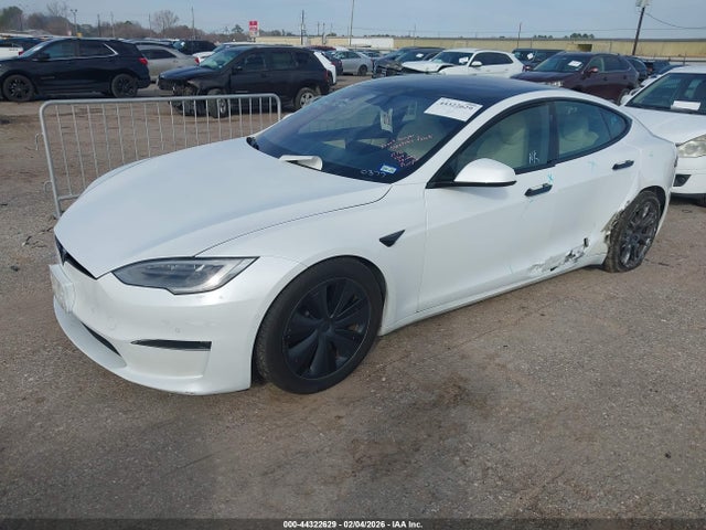 2021 TESLA MODEL S 5YJSA1E5XMF440377 Photo 1