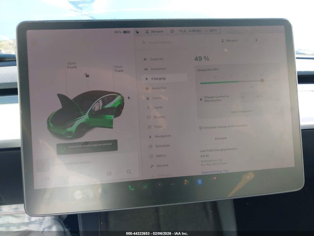 Продаж на аукціоні авто 2021 Tesla Model 3 Long Range Dual Motor All-wheel Drive, vin: 5YJ3E1EB1MF990193, номер лоту: 44322653