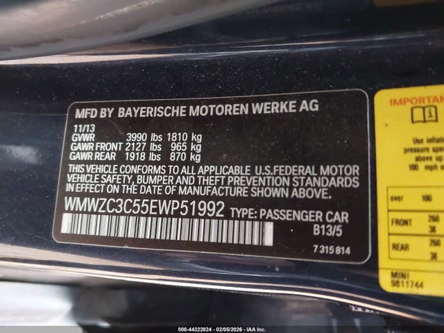 2014 MINI COUNTRYMAN WMWZC3C55EWP51992 Photo 8