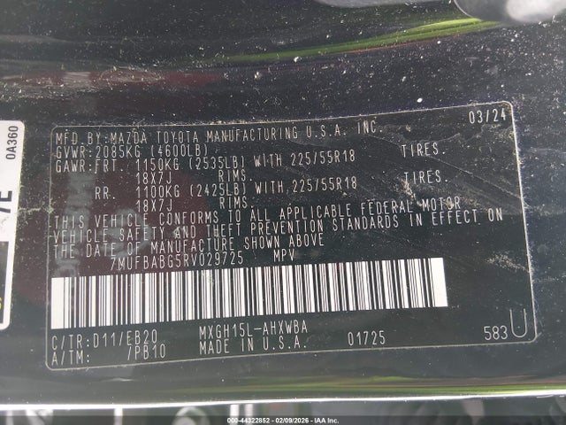 2024 TOYOTA COROLLA CROSS HYBRID 7MUFBABG5RV029725 Photo 8