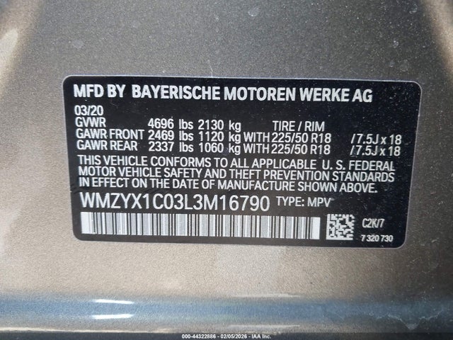 2020 MINI COUNTRYMAN WMZYX1C03L3M16790 Photo 8