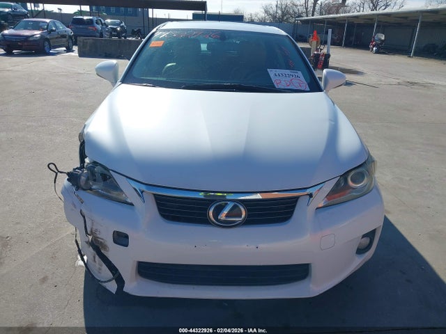44322926 :رقم المزاد ، JTHKD5BH2C2061077 vin ، 2012 Lexus Ct 200h Premium مزاد بيع