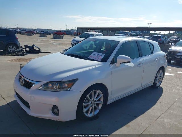 44322926 :رقم المزاد ، JTHKD5BH2C2061077 vin ، 2012 Lexus Ct 200h Premium مزاد بيع