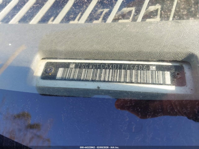 2013 CHEVROLET EXPRESS 2500 1GCWGFCAXD1115606 Photo 8