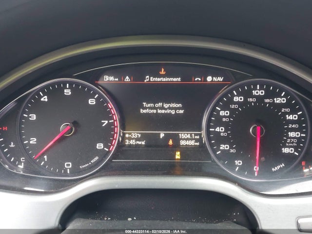 44323114 :رقم المزاد ، WAUJGAFD8FN020005 vin ، 2015 Audi A8 3.0t مزاد بيع