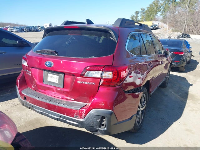 2018 Subaru Outback 2.5i Limited მანქანა იყიდება აუქციონზე, vin: 4S4BSANCXJ3364319, აუქციონის ნომერი: 44323241