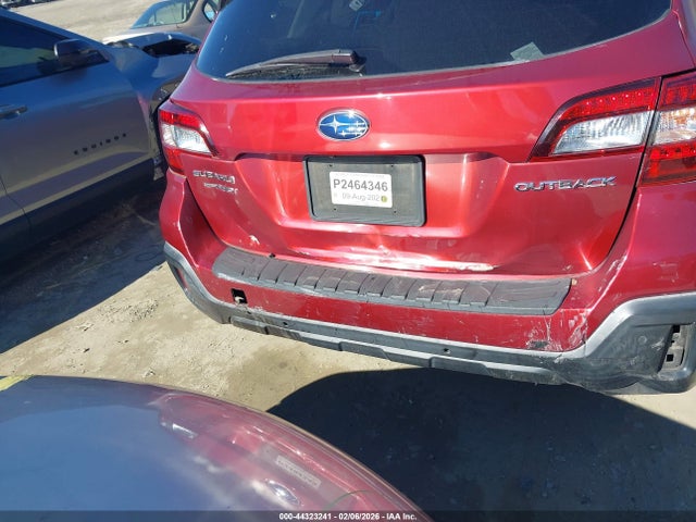2018 Subaru Outback 2.5i Limited მანქანა იყიდება აუქციონზე, vin: 4S4BSANCXJ3364319, აუქციონის ნომერი: 44323241