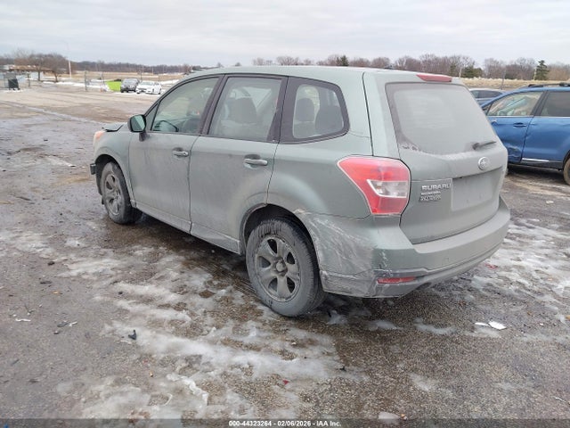 2015 Subaru Forester 2.5i მანქანა იყიდება აუქციონზე, vin: JF2SJAAC8FH537053, აუქციონის ნომერი: 44323264