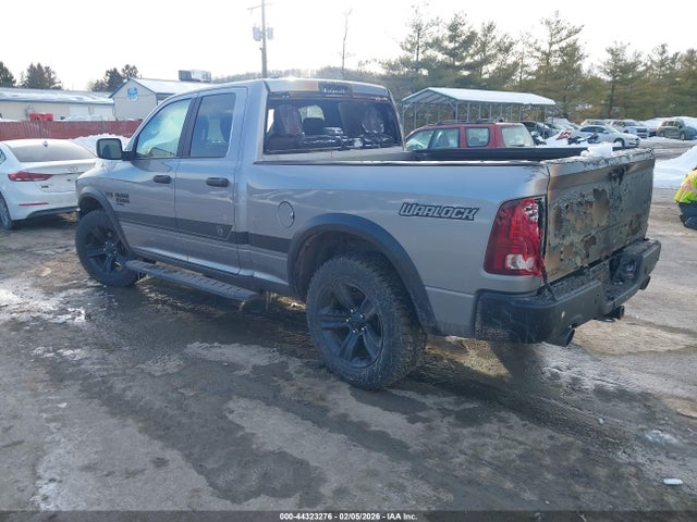 44323276 :رقم المزاد ، 1C6RR7GT3NS150354 vin ، 2022 Ram 1500 Classic Warlock  4x4 6'4 Box مزاد بيع
