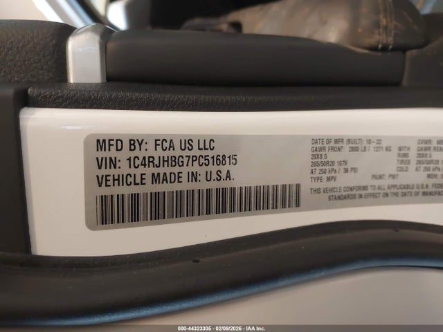 2023 JEEP GRAND CHEROKEE 1C4RJHBG7PC516815 Photo 8