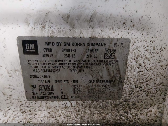 2019 BUICK ENCORE KL4CJESB1KB757237 Photo 8