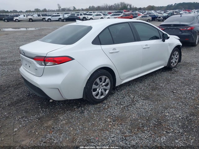 2026 Toyota Corolla Le მანქანა იყიდება აუქციონზე, vin: 5YFB4MDE7TP399994, აუქციონის ნომერი: 44323582