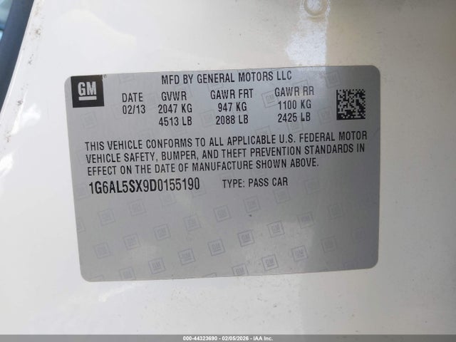 2013 CADILLAC ATS 1G6AL5SX9D0155190 Photo 8