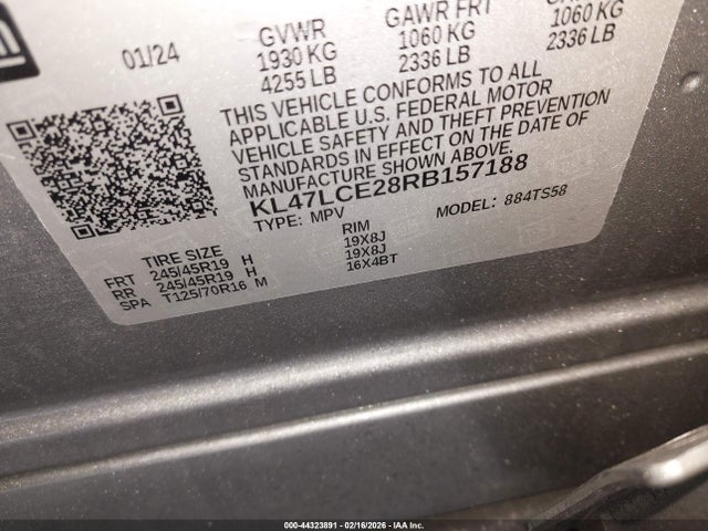 Продажа на аукционе авто 2024 Buick Envista Avenir Fwd, vin: KL47LCE28RB157188, номер лота: 44323891
