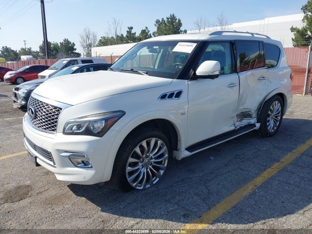 2015 Infiniti Qx80 მანქანა იყიდება აუქციონზე, vin: JN8AZ2NF5F9574699, აუქციონის ნომერი: 44323899