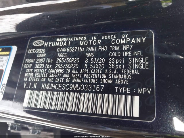 Genesis Gv80 3.5t Awd Advanced 2021 KMUHCESC9MU033167 Image 9