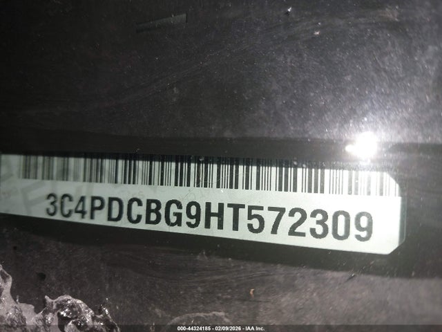 Продажа на аукционе авто 2017 Dodge Journey Sxt, vin: 3C4PDCBG9HT572309, номер лота: 44324185