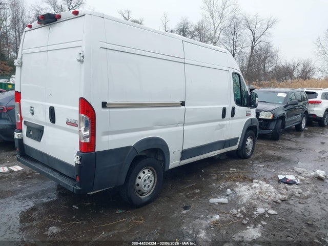 44324324 :رقم المزاد ، 3C6TRVBG6KE550038 vin ، 2019 Ram Promaster 1500 High Roof 136 Wb مزاد بيع