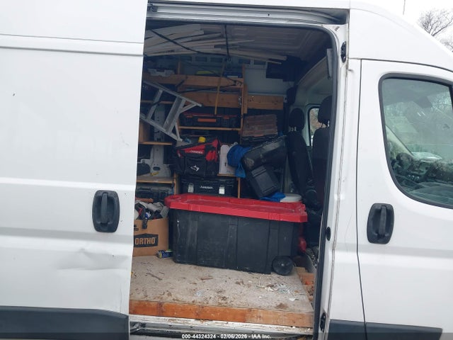44324324 :رقم المزاد ، 3C6TRVBG6KE550038 vin ، 2019 Ram Promaster 1500 High Roof 136 Wb مزاد بيع