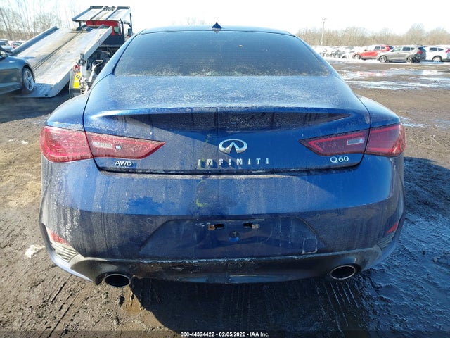 44324422 :رقم المزاد ، JN1EV7EL8LM380286 vin ، 2020 Infiniti Q60 Luxe Awd مزاد بيع