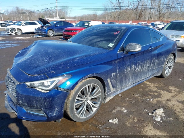 44324422 :رقم المزاد ، JN1EV7EL8LM380286 vin ، 2020 Infiniti Q60 Luxe Awd مزاد بيع