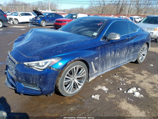 44324422 :رقم المزاد ، JN1EV7EL8LM380286 vin ، 2020 Infiniti Q60 Luxe Awd مزاد بيع