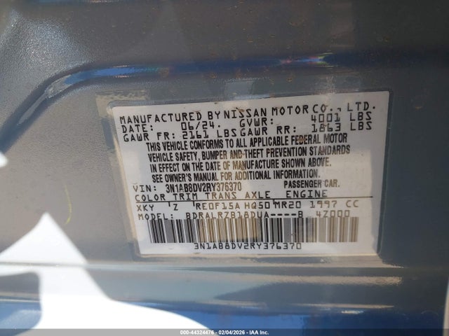 Nissan Sentra Sr Xtronic Cvt 2024 3N1AB8DV2RY376370 Image 9