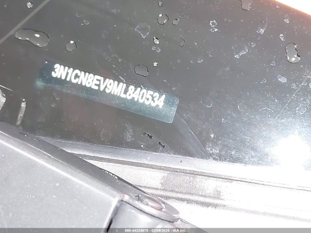3N1CN8EV9ML840534 Nissan VERSA SV