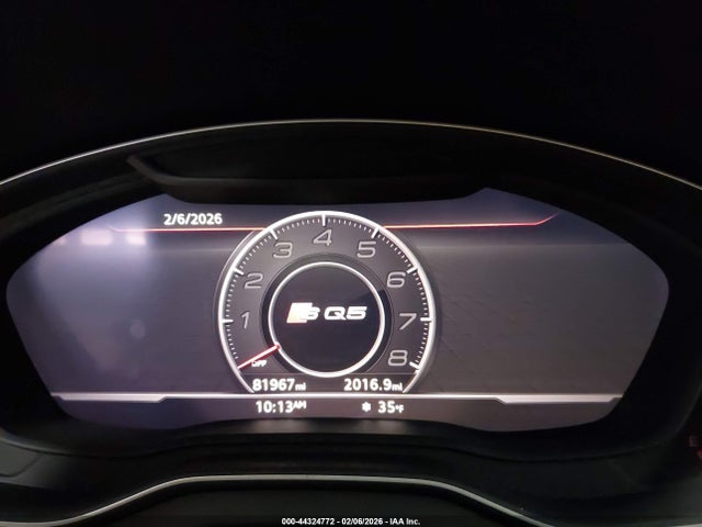 Продаж на аукціоні авто 2018 Audi Sq5 3.0t Premium Plus, vin: WA1A4AFY9J2189470, номер лоту: 44324772
