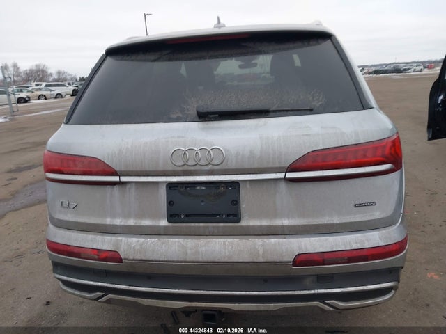2021 Audi Q7 Premium 45 Tfsi Quattro Tiptronic მანქანა იყიდება აუქციონზე, vin: WA1AJAF7XMD018087, აუქციონის ნომერი: 44324848