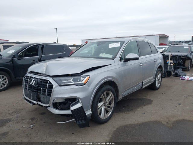 2021 Audi Q7 Premium 45 Tfsi Quattro Tiptronic მანქანა იყიდება აუქციონზე, vin: WA1AJAF7XMD018087, აუქციონის ნომერი: 44324848