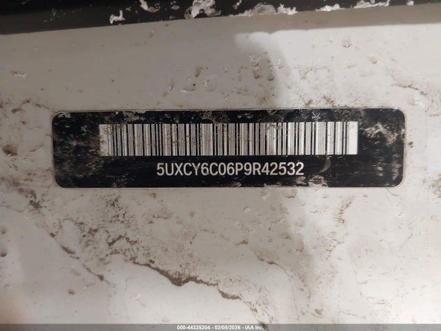 44325204 :رقم المزاد ، 5UXCY6C06P9R42532 vin ، 2023 Bmw X6 Xdrive40i مزاد بيع