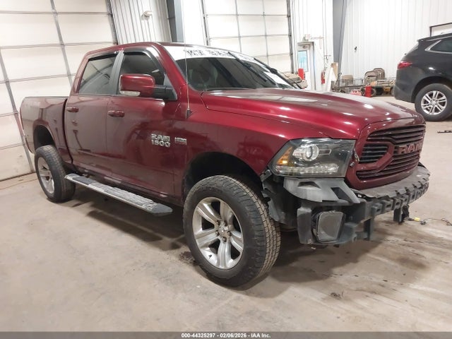Aukcja sprzedaży 2018 Ram 1500 Sport, vin: 1C6RR7MT1JS128254, numer aukcji: 44325297