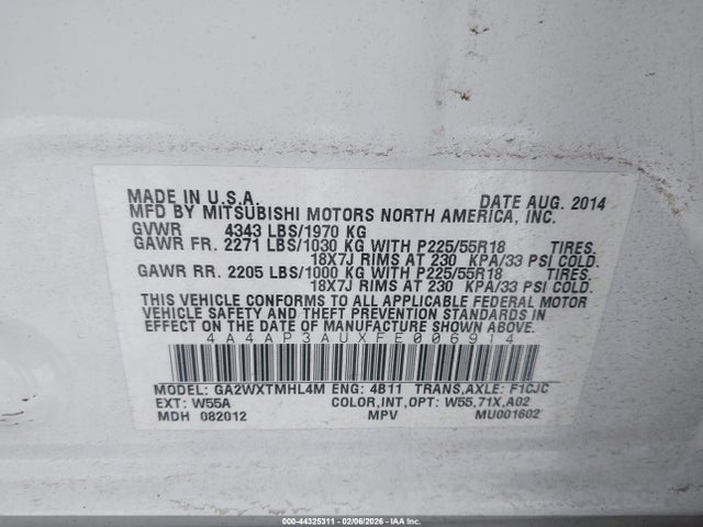 2015 MITSUBISHI OUTLANDER SPORT 4A4AP3AUXFE006914 Photo 8