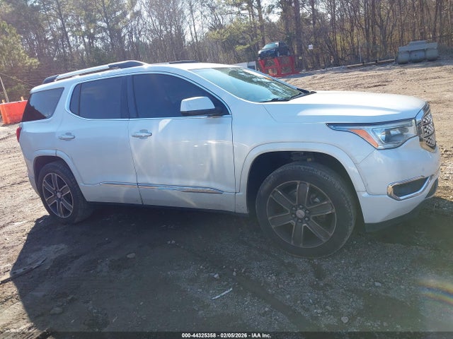 44325358 :رقم المزاد ، 1GKKNPLS0JZ114209 vin ، 2018 Gmc Acadia Denali مزاد بيع