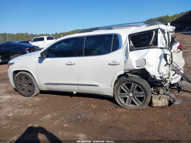 44325358 :رقم المزاد ، 1GKKNPLS0JZ114209 vin ، 2018 Gmc Acadia Denali مزاد بيع