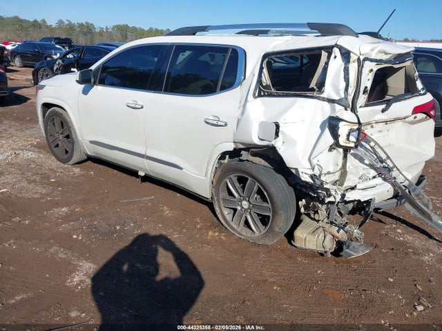 44325358 :رقم المزاد ، 1GKKNPLS0JZ114209 vin ، 2018 Gmc Acadia Denali مزاد بيع